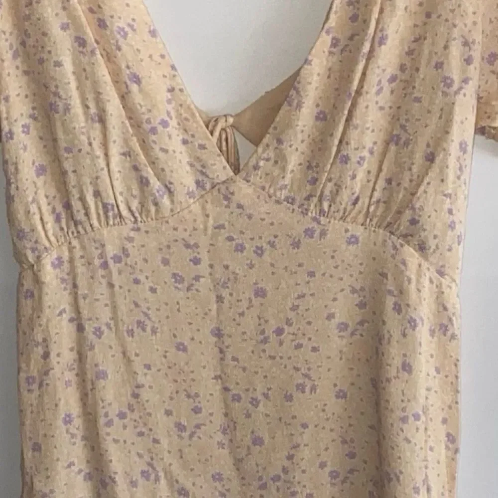 Sophie Rue Revolve Peachy Pink Floral Dress Open Back